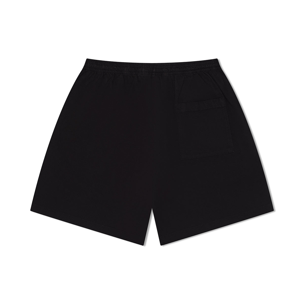 B.U.M. Equipment cotton shorts in black, laid flat